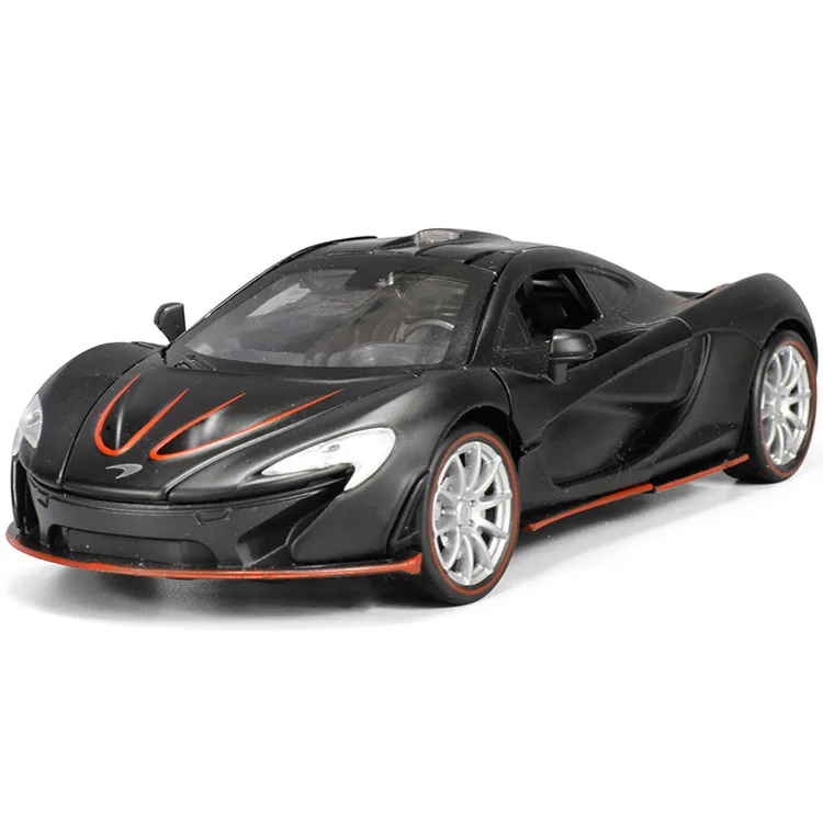 Jiaye 1:32 McLaren P1 модель автомобиля из сплава детский звук и свет Военная игрушка VB321513 в коробке