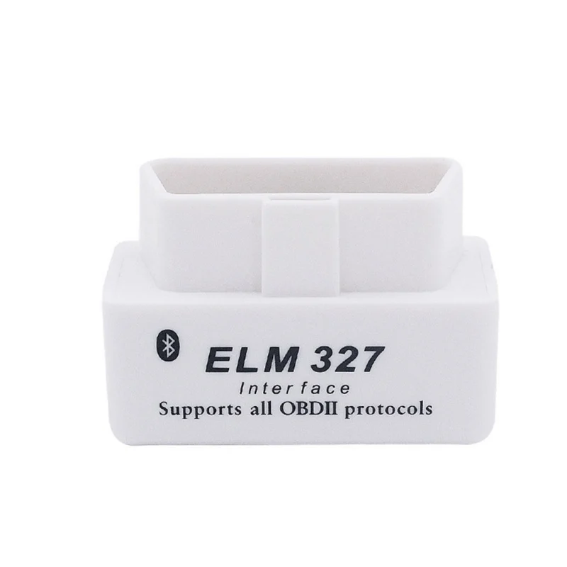 Белый WiFi Bluetooth ELM327 V2.1 V1.5 OBD2 Code Reader USB Auto Diagnostic Scan Tool - Цвет: Белый