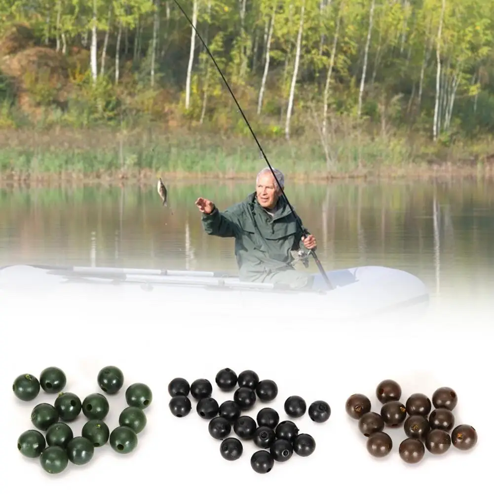 50Pcs Anti-collision Round Fishing Beads for Freshwater Fishing Beads for Freshwater  Fishing Beads for Freshwater - AliExpress