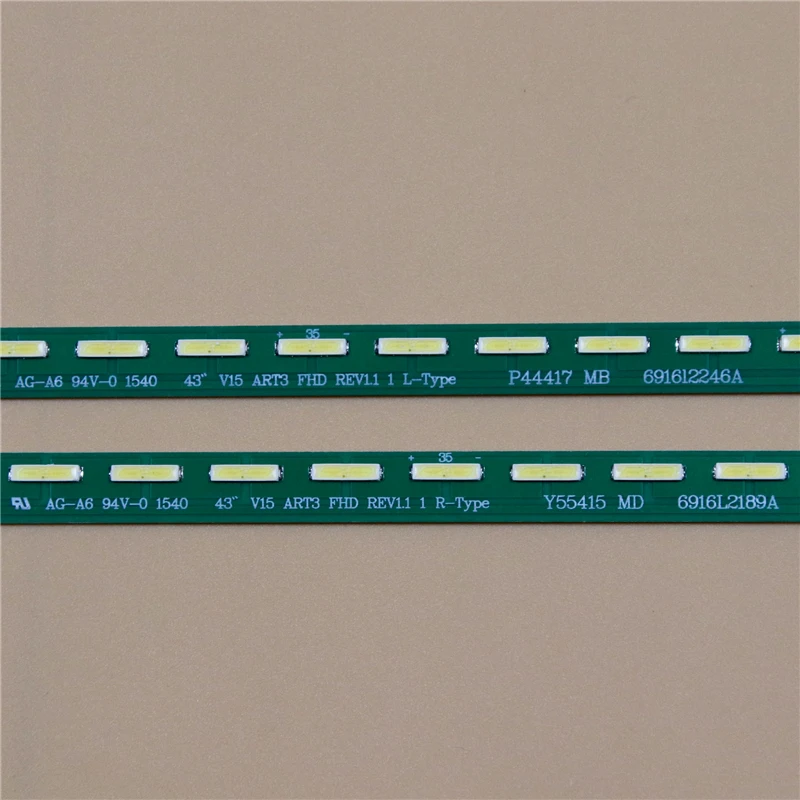 Bar Array LED untuk LG 43LX341C 