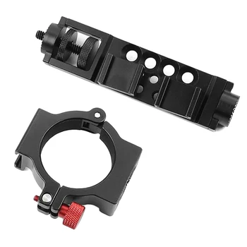 

Extension Arm Adapter Clamp for Zhiyun Smooth 4 Gimbal Video Microphone Hot Shoe 1/4 Threads Expansion Ring