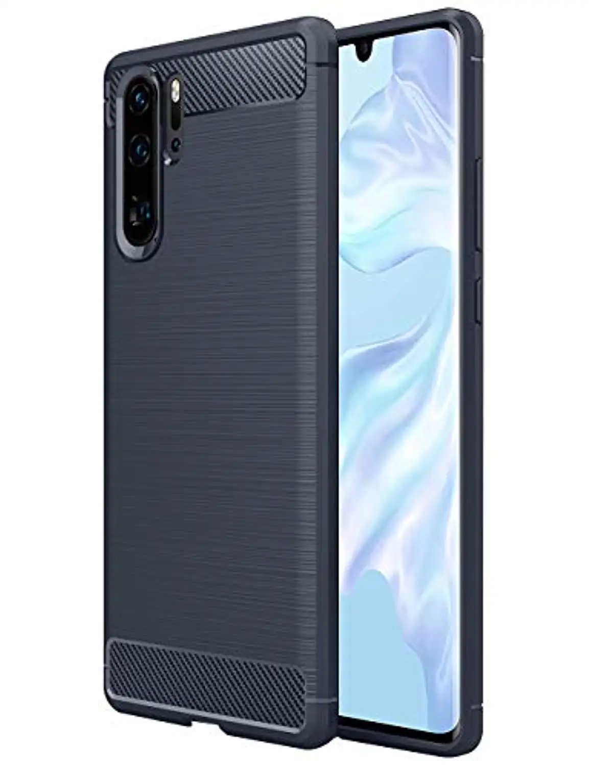 Carbon Fiber Armor TPU Silicone Case for Huawei P30 Pro P20 Lite P10 Nova 5i 5 4 3 2 Honor 9X 8X 7X View 20 10 Cover Phone Cases |