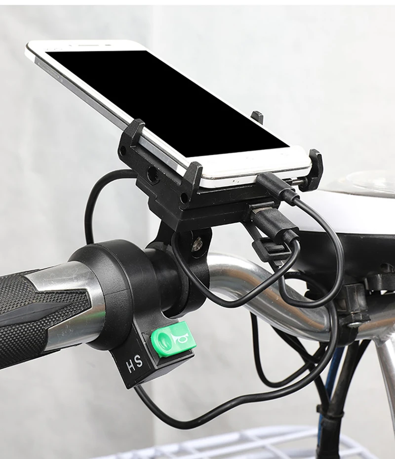 GUB держатель для телефона для велосипеда USB Chargerable алюминиевый сплав MTB дорожный велосипед мото gps подставка для смартфона подставка для 4-6," поддержка телефона