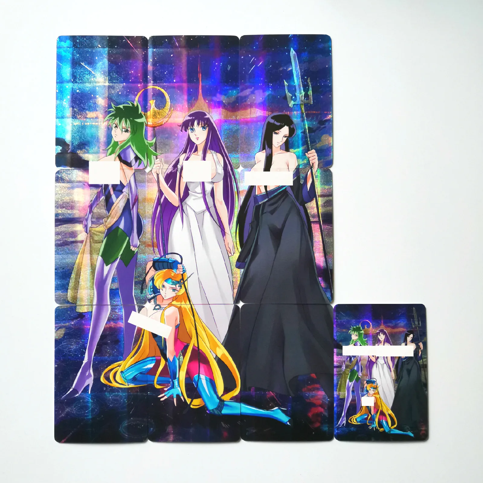 20pcs/set 9 In 1 Sexy Saint Seiya Detective Conan Case Closed Toys Hobbies Hobby Collectibles Game Collection Anime Cards