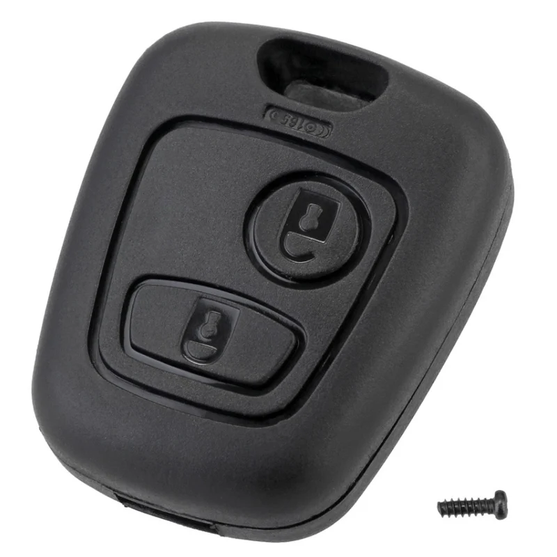 2-Button Remote Car Key Shell with 307 Blade