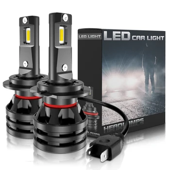 

2x H7 Led Lights Car Headlight Bulbs 16000LM Lamp with Adapter for Buick Regal Lacrosse NAO Excelle Excelle GT Audi A3 A4L A6L