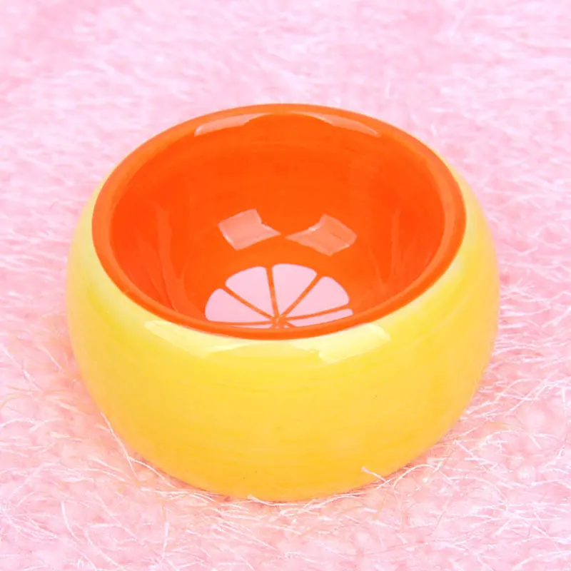 Керамическая миска для маленьких домашних животных фруктов маленькая хомяк