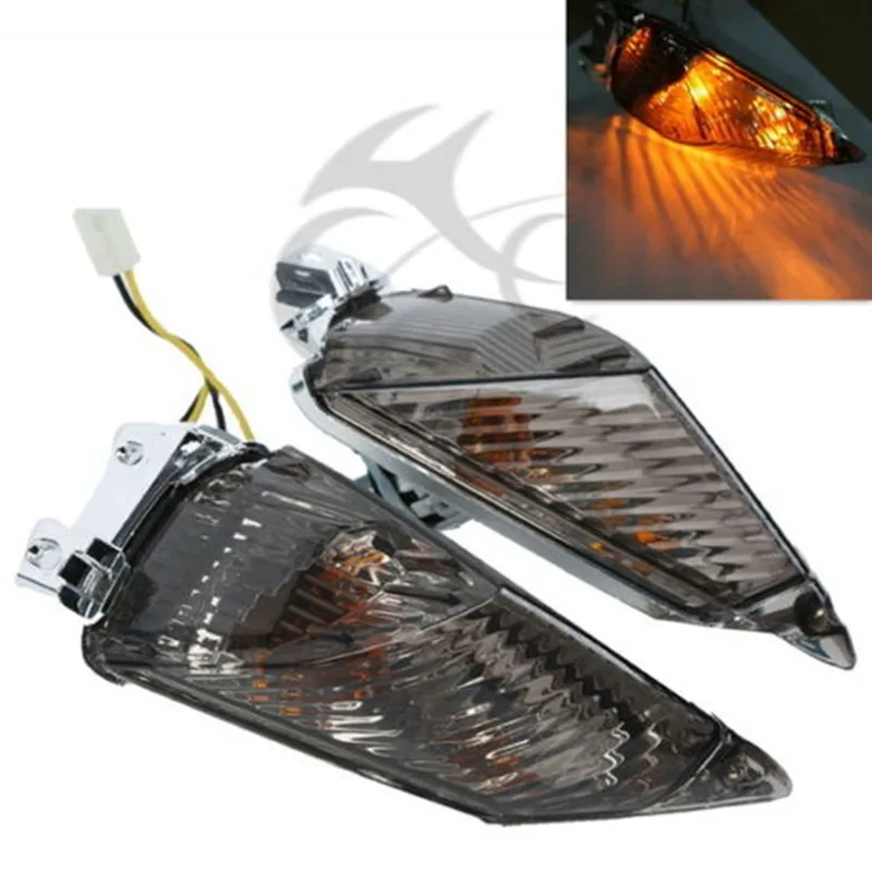 

Motorcycle Clear/Smoke Rear Turn Signal Indicator Light For Suzuki GSXR600 GSX-R 750 2011-2014 2012 2013
