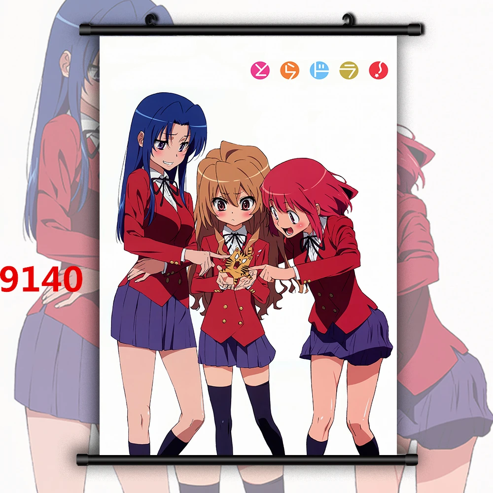 Toradora! Aisaka Taiga Anime Manga Wall Poster Scroll - Painting &  Calligraphy - AliExpress