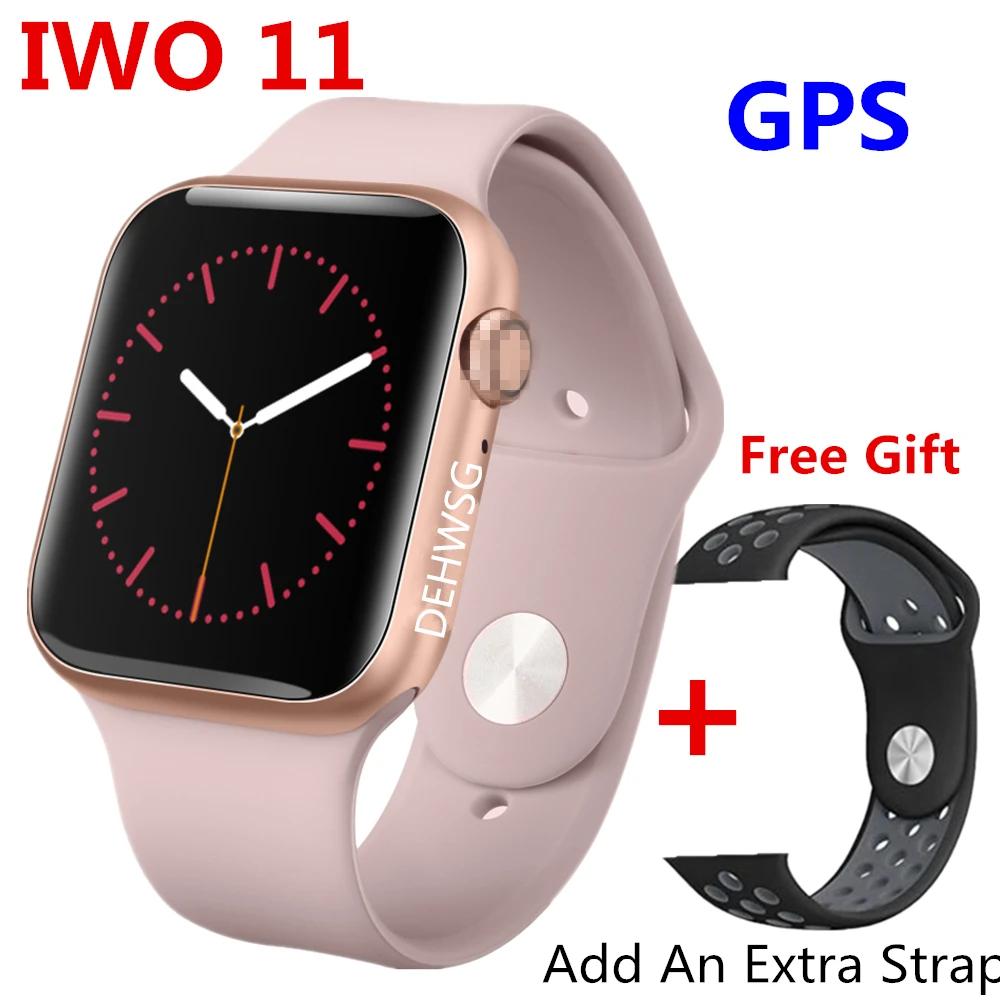 IWO 11 gps умные часы Bluetooth 1:1 серии 5 Inteligente Pulseira умные часы Android для IOS обновления IWO 10 9 8