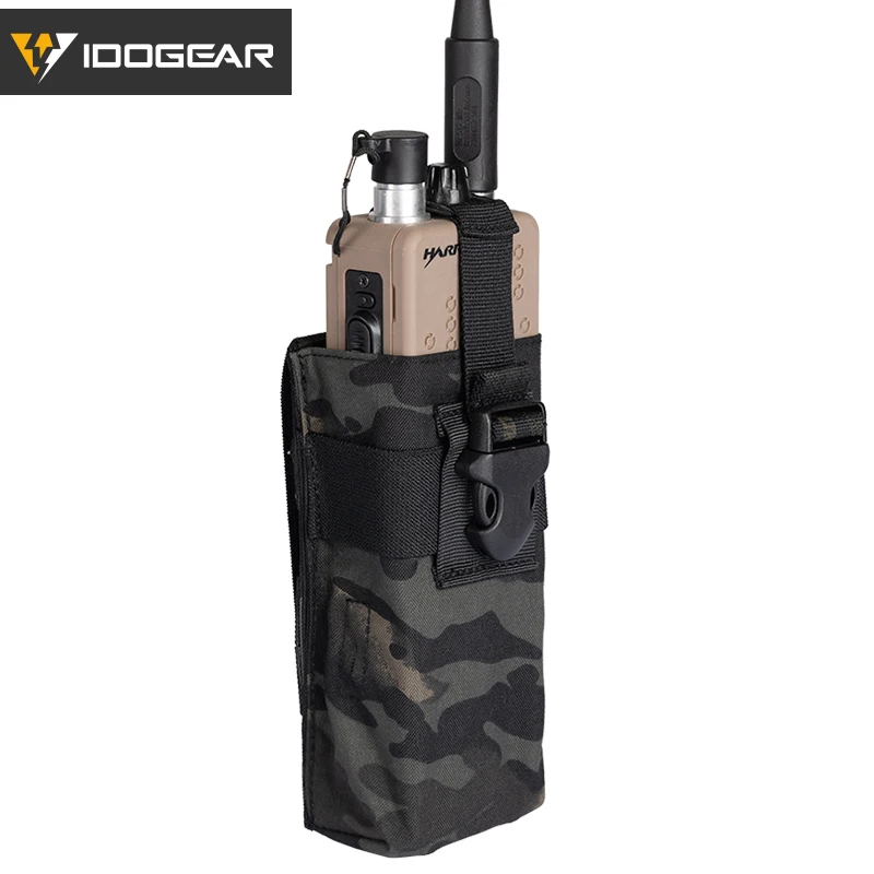 IDOGEAR тактическая радиостанция Walkie Talkie MOLLE MBITR TRI PRC 148 152 уличная сумка 3552|Сумки для