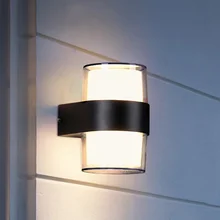 10 Вт светодиодный алюминиевый настенный светильник в европейском стиле, креативный водонепроницаемый настенный светильник для внутреннего и наружного двора, внешняя настенная декоративная лампа