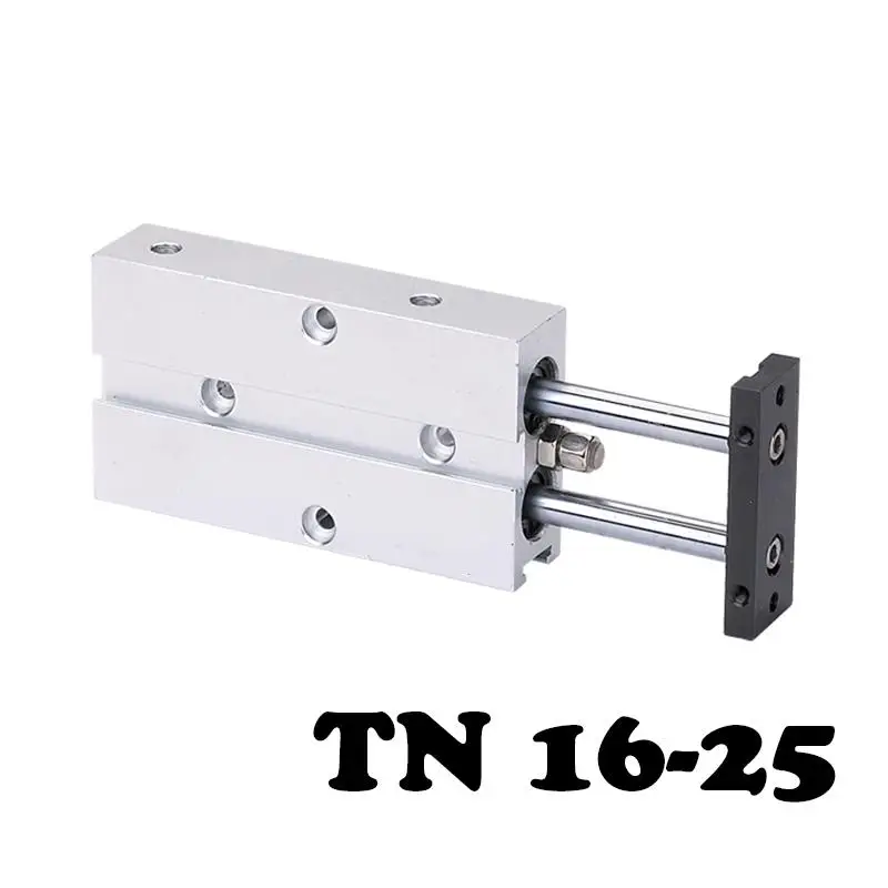 

TN16 * 25 double shaft double rod cylinder cylinder standard cylinder type additional cylinder 16 mm hole 25 mm