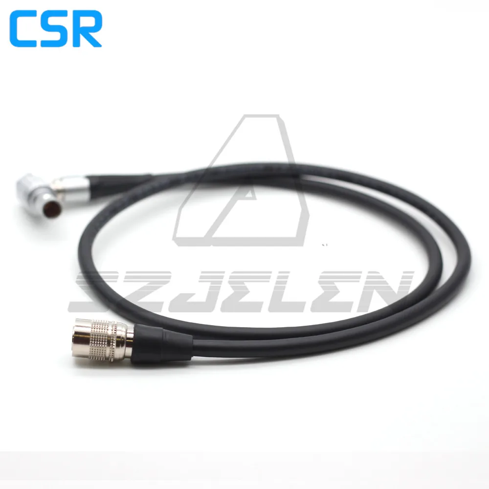 SONY Камера Hirose 4 контактный разъем 12V постоянного тока до правый угол 6pin фокусировки DJI мотор Мощность кабель