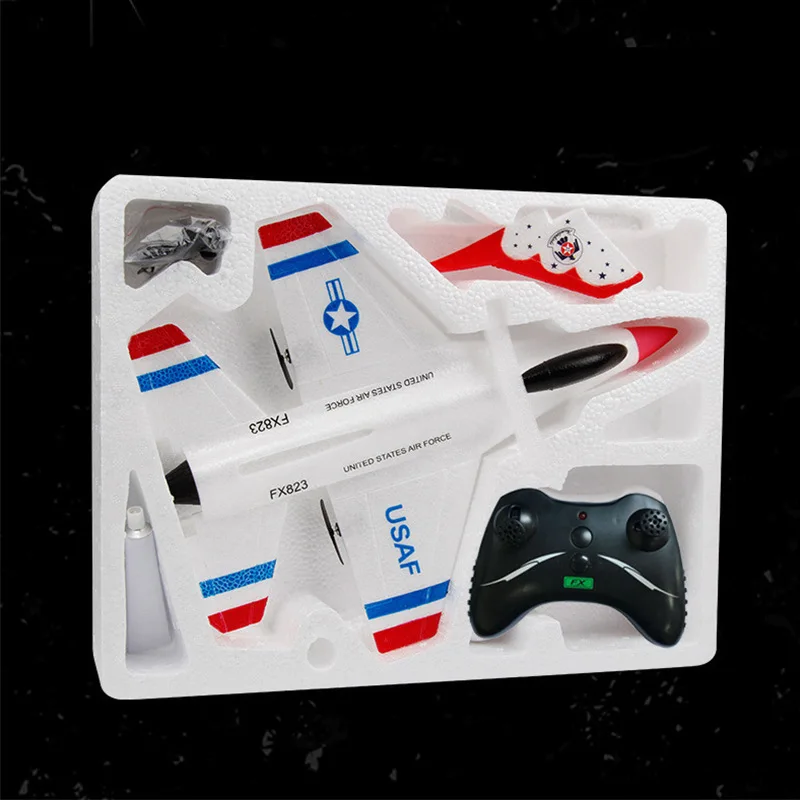 Remote Control Aircraft RC Drone Su-35 Fixed Wing Plane Kit 120M Glider Toy Six-Axis Gyroscope Remote Playing Toys Gift