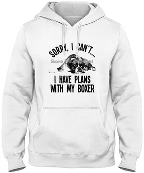 

Cute Tatoo Lover Sorry I Cant I Have Plans With My Boxer Dog Mens Ladies Unisex Fit Hoodies & Sweatshirts