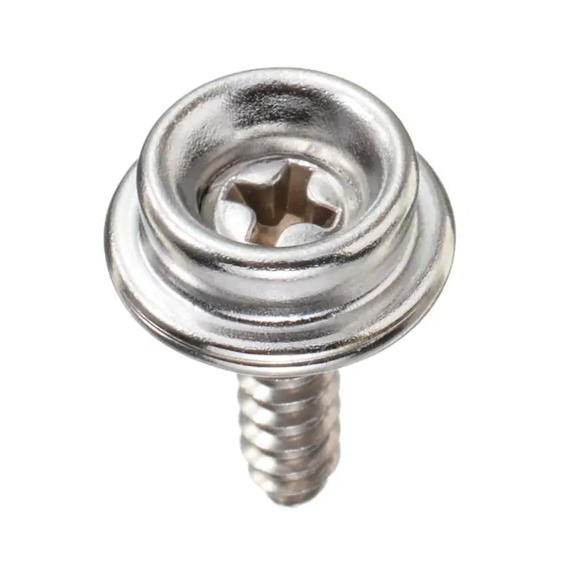 62pcs/set Marine Boat Canvas Stainless Steel Fastener Snap Press Stud Cap Button Marine Hardware Boat Snap Fasteners Press