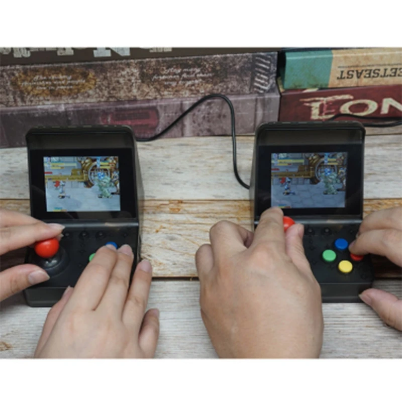 3 дюймовая игровая консоль 320x240 A7 ретро плеер 32 бит встроенный 520 классических игр