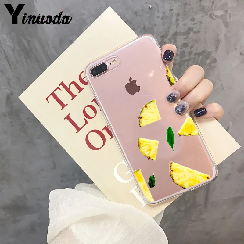 Новинка забавный чехол для телефона Yinuoda с кокосовым лимоном и фруктами Apple iPhone 8 7