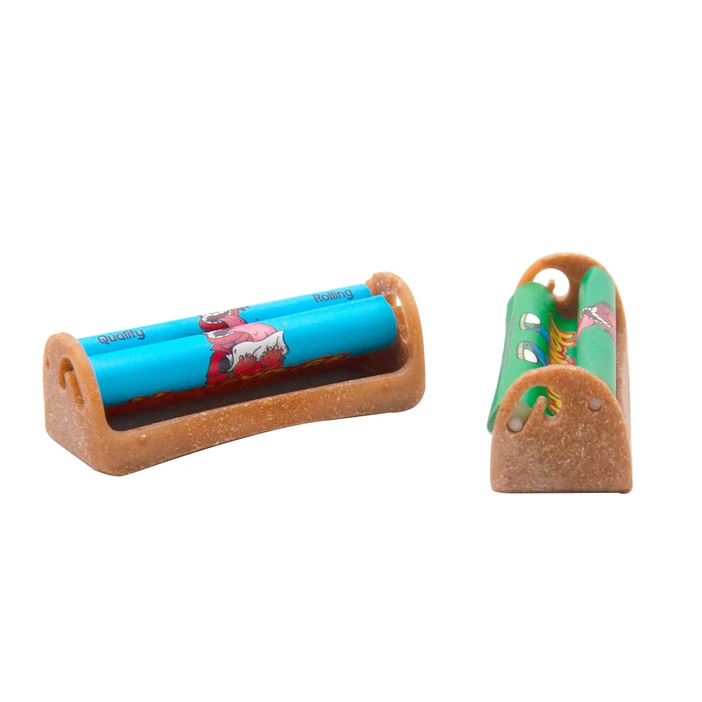 HONEYPUFF Biodegradable Eco Hemp Cigarette Rolling Machine For 78MM Mini Rolling Paper Cigarette Maker Tobacco Roller DIY Tools