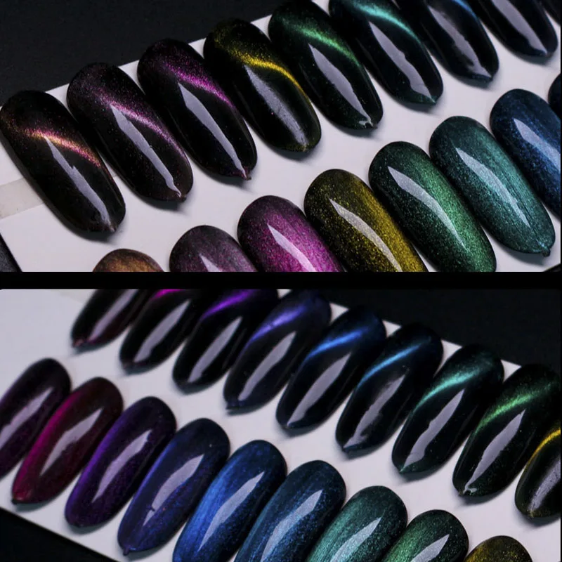 Beautilux 4D Хамелеон Кошачий Гель Лак Для Ногтей Nail Art Magnetic Cats Гели для Глаз