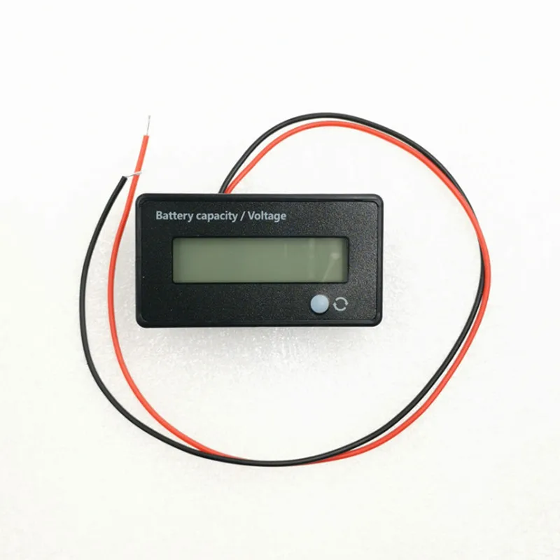 12 V-84 V свинцово-кислотные Батарея Ёмкость индикатор Напряжение вольтметр ЖК-дисплей монитор
