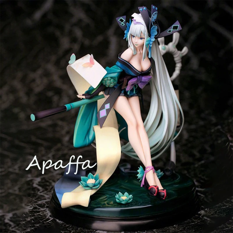 

22cm Anime Onmyoji Aoandon Zen PVC Action Figure Toys Games Statue Figure Sexy Girls Anime Figure Model Toy Collection Doll Gift