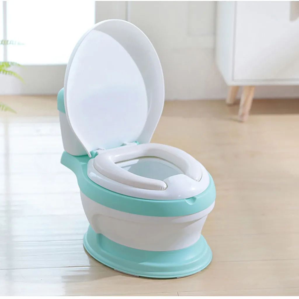 Детская ванная комната милый горшок Joy Baby My Potty учебный для малышей с мягким