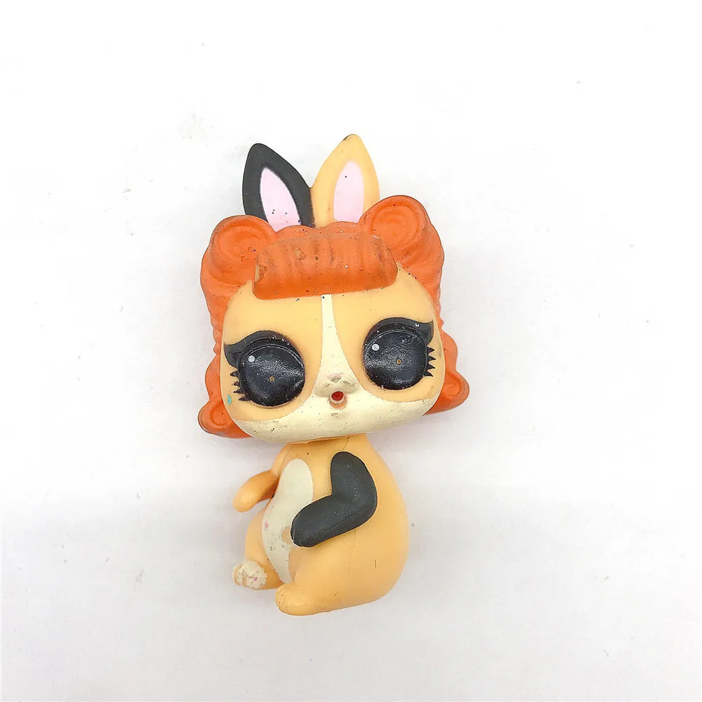 Original loles Pets Puppy Animal Figures Action DIY Toys girl Birthday Chrismas Gifts