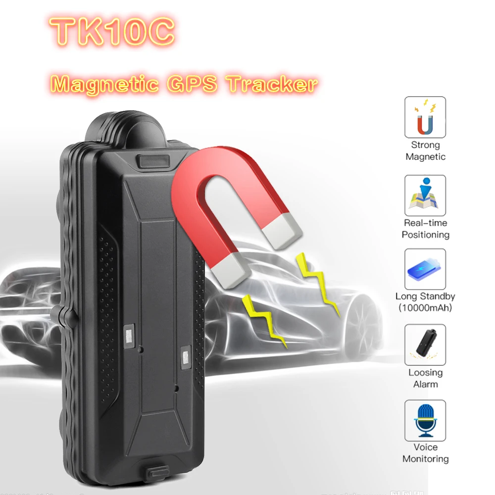 Лучший 4G gps трекер 4G LET TK10C gps отслеживание автомобиля Встроенный датчик движения для экономии энергии противоугонное gps отслеживание местоположения