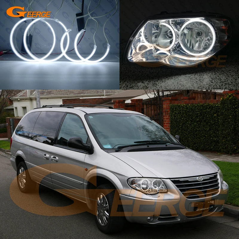 Для Chrysler Voyager Grand IV 2005 2006 2007 2008 отличный ультра яркий CCFL ангельские глазки набор