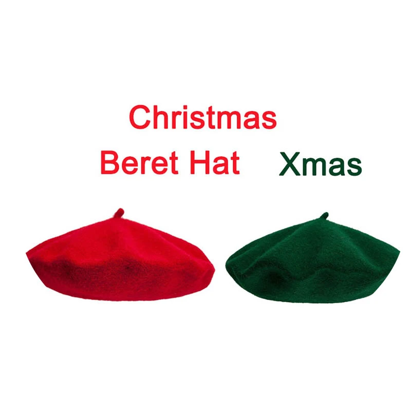 Sombreros clásicos de roja y verde para Navidad, gorro de lana para y mujeres, regalo de Navidad la para hombre| - AliExpress