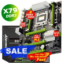 Материнская плата Atermiter X79 Turbo LGA2011, плата ATX USB2.0 SATA3 PCI-E NVME M.2 SSD с поддержкой памяти REG ECC и процессора Xeon E5 2011 Материнская плата Atermiter X79 Turbo LGA2011, плата ATX USB2.0 SATA3 PCI-E NVME M.2 SSD с поддержкой памяти REG ECC и процессора Xeon E5 2011
