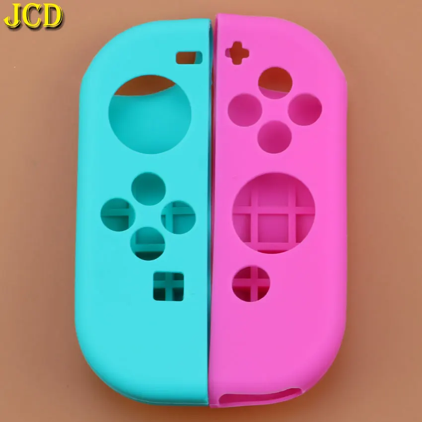 JCD 1 шт. мягкий защитный силиконовый чехол для переключателя NS Joy Con корпус на замену чехол для NS JoyCon контроллер чехол - Цвет: DL
