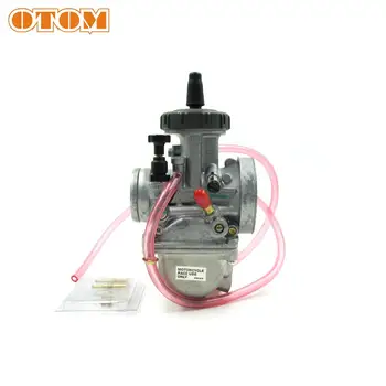 

OTOM Racing Moto Universal Carburetor Carburador 32mm For PWK For Keihin Mikuni Yamaha Suzuki Honda KTM Power Jet 125cc-200cc