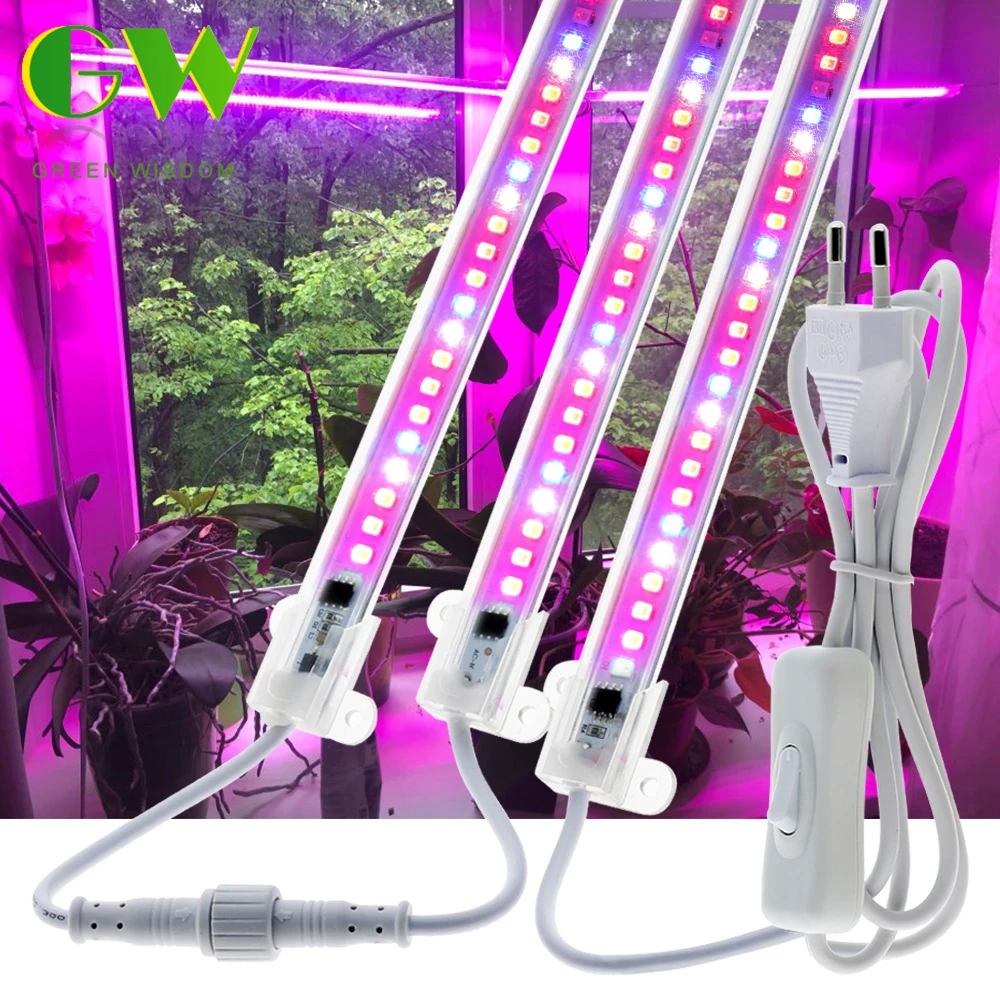 

Full Spectrum Grow Light LED Growing Lamps for Plants High Luminous Efficiency Phytolamp for Flowers Plant Seedlings Cultivation