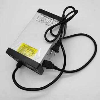 

72V 10A Lithium Battery Charger Output DC 84V 10A Input AC 100V-240V 50/60Hz 2A US Plug Triangle Jack for Electric Bicycle