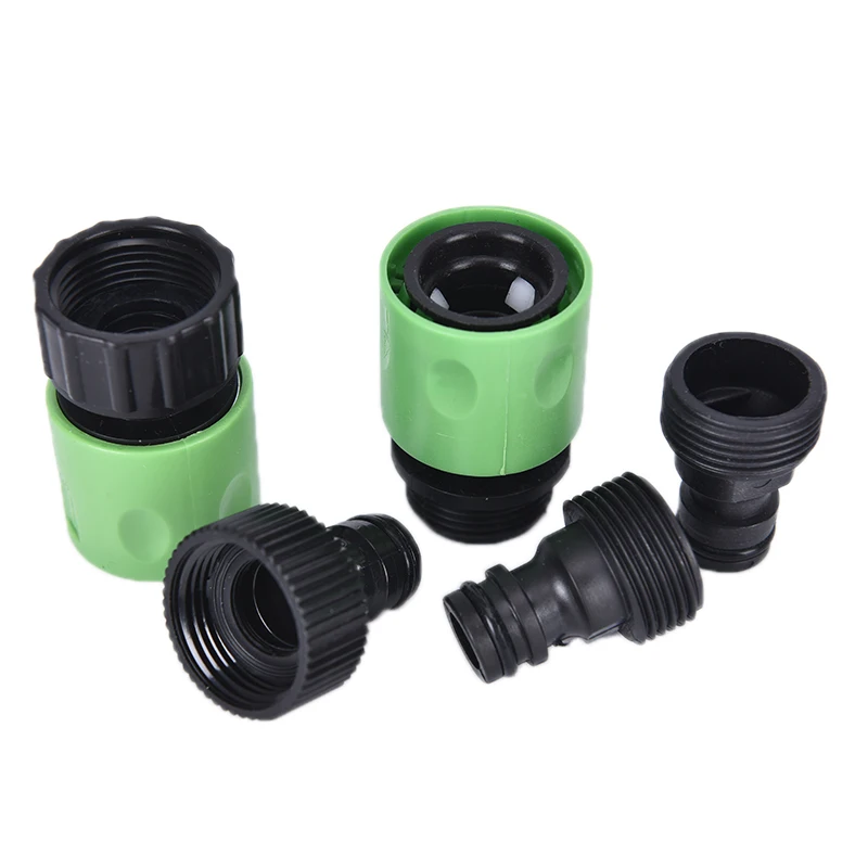 5Pcs Water Connector Adapter Hose Fitting Pipe Cape Set Garden Lawn Tap Plants Watering Tools | Дом и сад