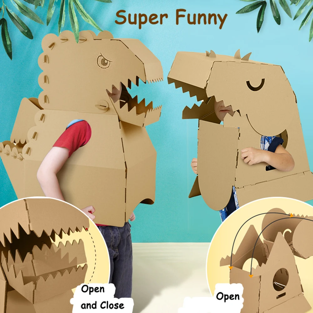 Новинка DIY граффити картонная игрушка гофрированная бумага 3D головоломка