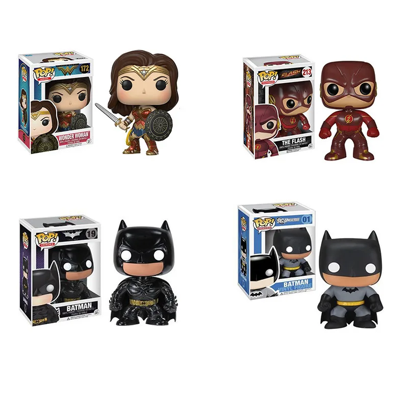 

Funko DC Flash the Flash Batman Wonder Woman Garage Kit Model Figure