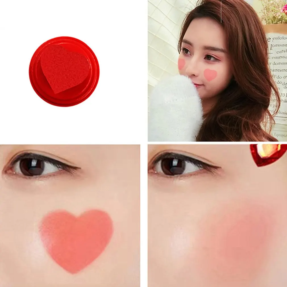 

Makeup Han Xin Love Stamp Blush Female Student Girl Girl Net Red With The Same Cushion Blush Rouge