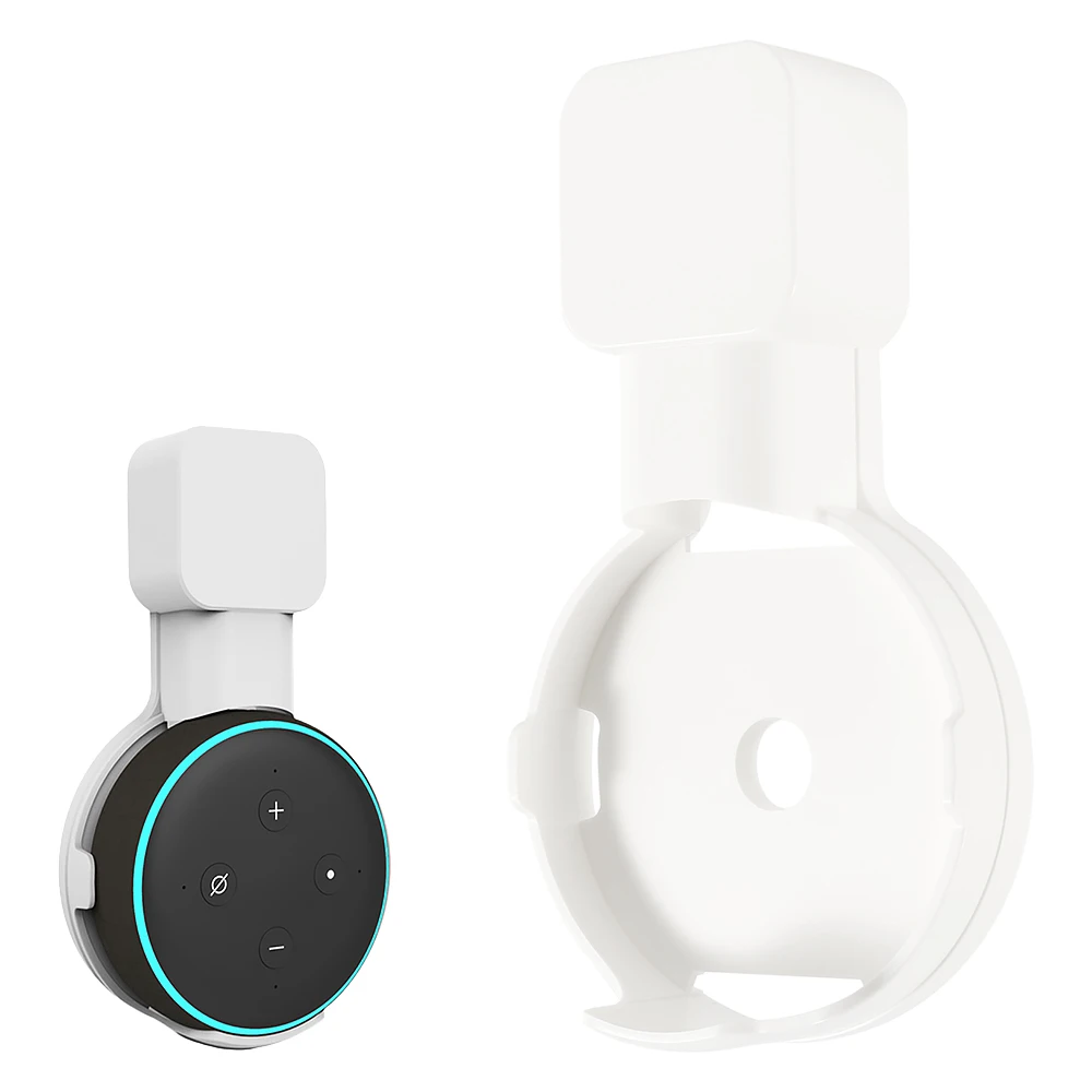 Розетка настенный держатель для Echo Dot 3 компактный стенд для умного дома спикер s с разъемом шнура аксессуары для динамиков