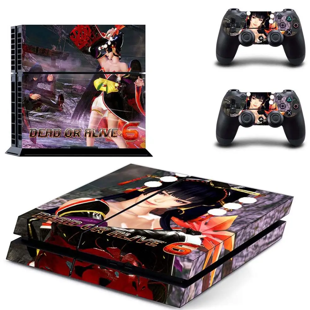 GYTM2511 Dead or Alive 6 наклеек s Наклейка для PS4 PS 4 виниловая наклейка игровая станция 4 наклейки Pegatinas для консоли playstation 4 и 2 контроллера - Цвет: GYTM2511
