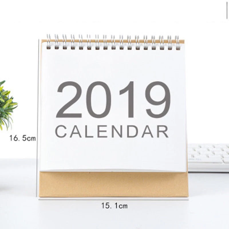 2019 Настольный календарь еженедельник ежемесячный ежедневный план для офисного