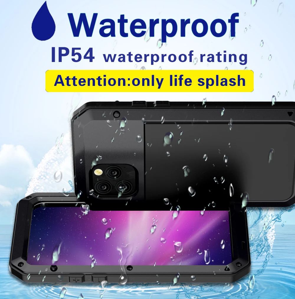 Для Apple iPhone 11 Pro MAX металлическая Броня противоударный сверхмощный защитный чехол для Apple iPhone 11 Pro/11