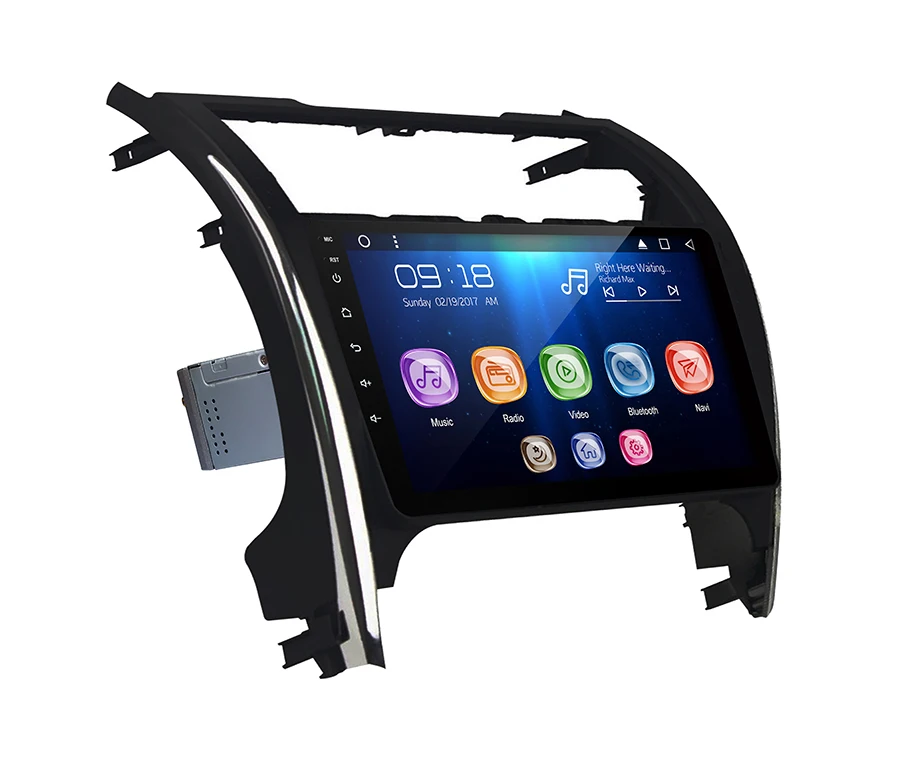Best Allways 10.1" IPS Screen Android 9.0 Octa-core Ram 2GB Rom 32GB Car Multimedia for Toyota Camry 2010-2018 Middle East Edition 3