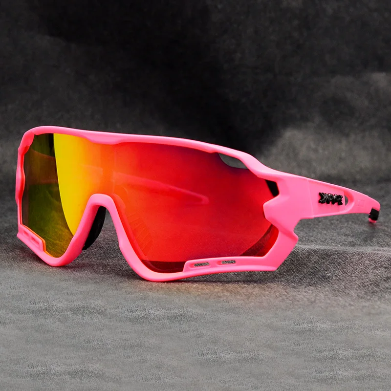 UV400 MTB Road Bike Glasses Brand Outdoor Sports Sunglasses Cycling Eyewear Men Women Gafas Ciclismo TR90 1 Lens Cycling Glasses