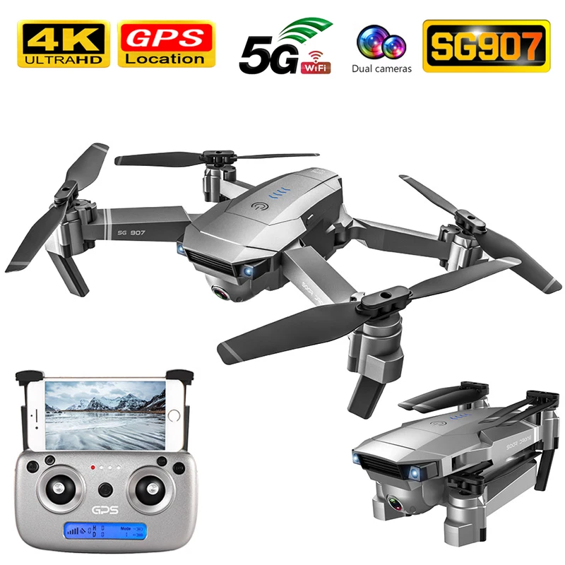 Gps FOLLOW ME wifi FPV Квадрокоптер складной Дрон 4K 1080P HD камера Анти-тряска 50 раз зум RC вертолет Профессиональный 4K Дрон