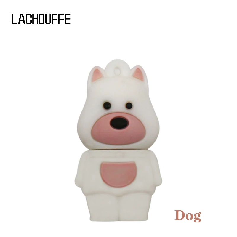 Dog Новое поступление, usb флеш-накопитель с животными, флешка 128 ГБ, 64 ГБ, 32 ГБ, 16 ГБ, 8 ГБ, 4 Гб, флеш-карта памяти, Флеш накопитель, модель зодиака, u-диск - Цвет: Dog