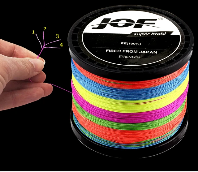 Jof 500m 300m Pe Braided Fishing Line 4 Strand 10-120lb Multifilament  Fishing Line For Carp Fishing Wire - Fishing Lines - AliExpress